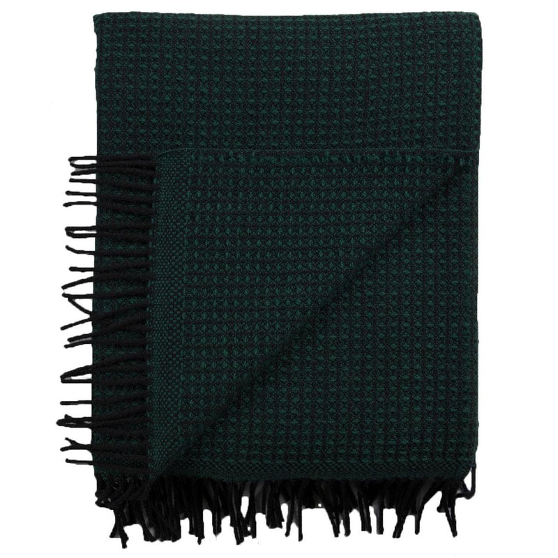 Røros Tweed - Vega Wolldecke | grün