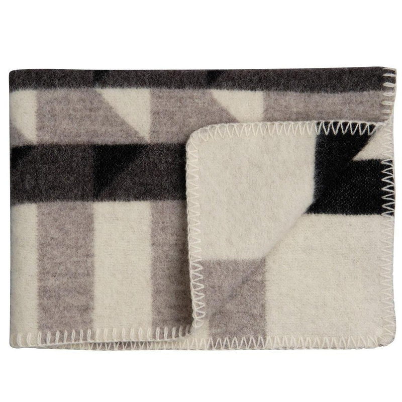 Røros Tweed - Kvam Babydecke | greyscale