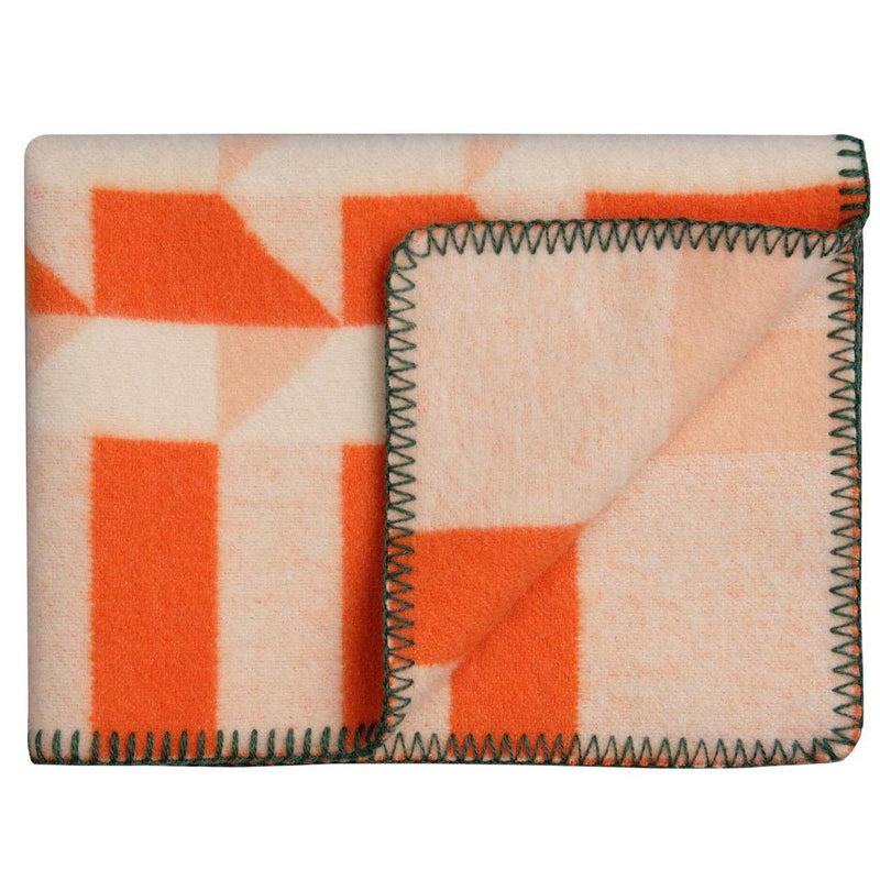 Røros Tweed - Kvam Babydecke | orange
