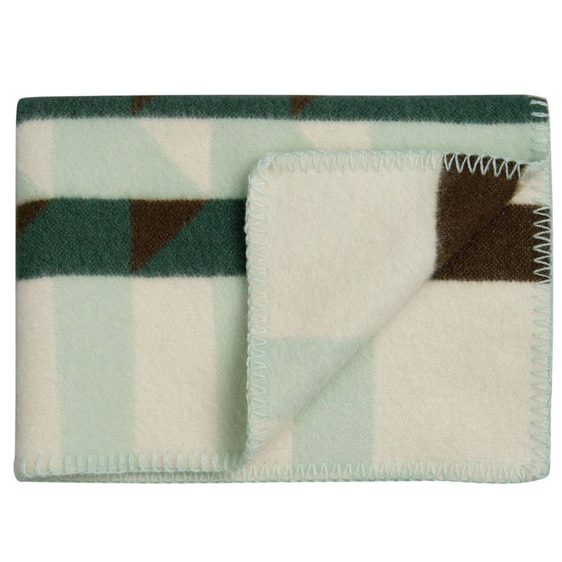 Røros Tweed - Kvam Babydecke | grün