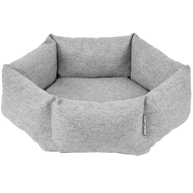 MiaCara - Calma Katzenbett Hexagon | kiesel