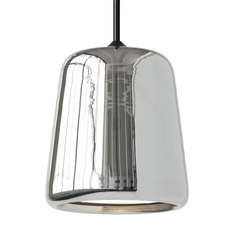 New Works - Material Pendelleuchte | Edelstahl