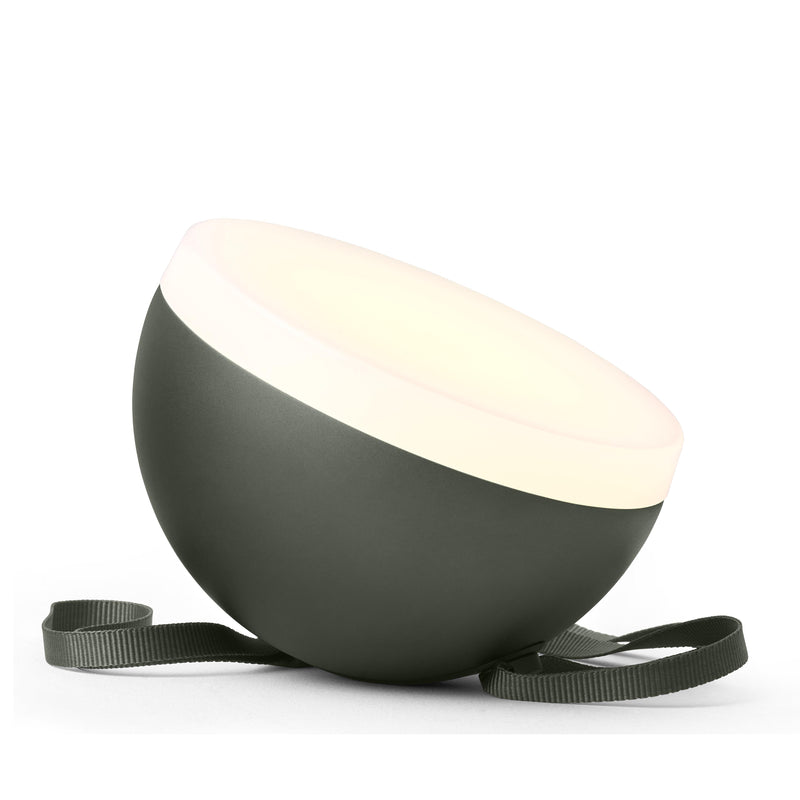 New Works - Sphere LED Outdoor Akkuleuchte | deep green