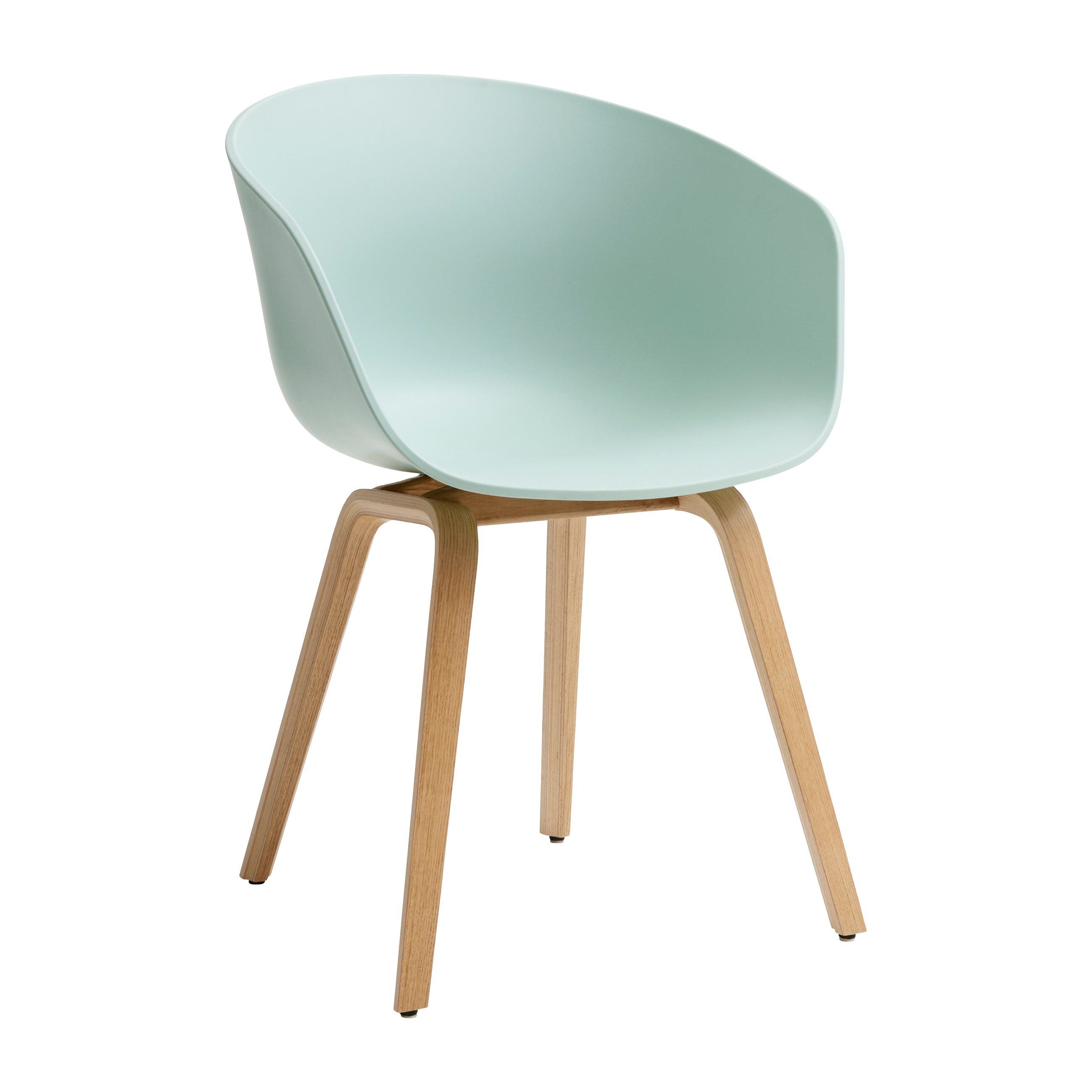 HAY - About A Chair AAC 22 | dusty mint 2.0 / Eiche lackiert