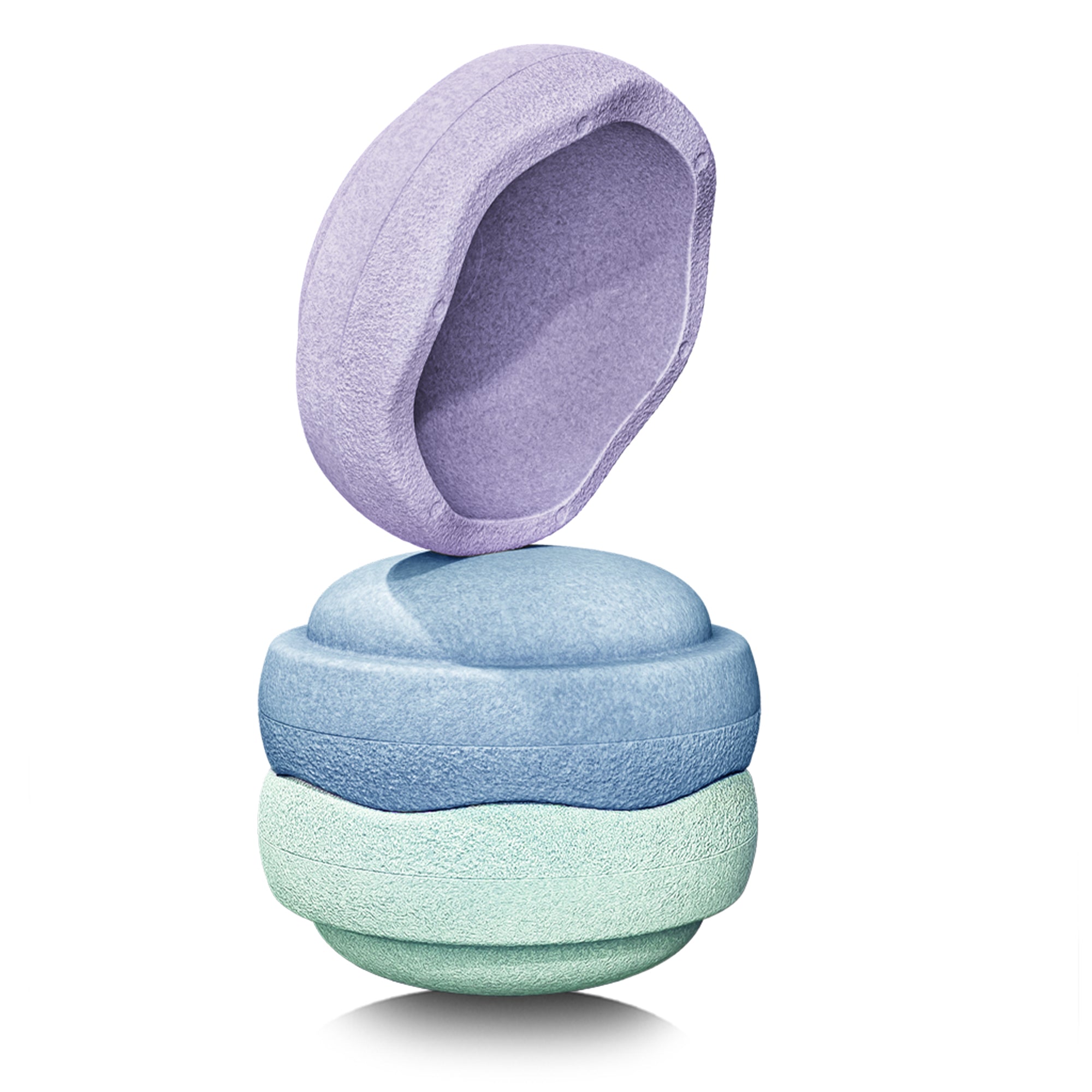 Stapelstein® - Original Set | 3er-Set / cool pastel