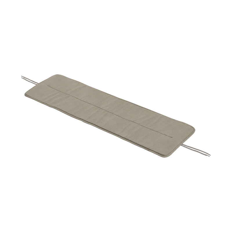 Muuto - Sitzkissen für Linear Steel Bank | L 110 cm / hellgrau