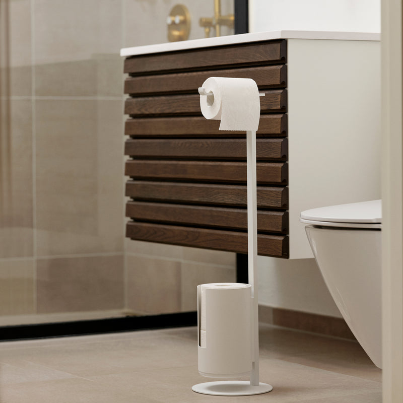 Zone Denmark - Freisteh Rim Toilettenpapierhalter | weiß