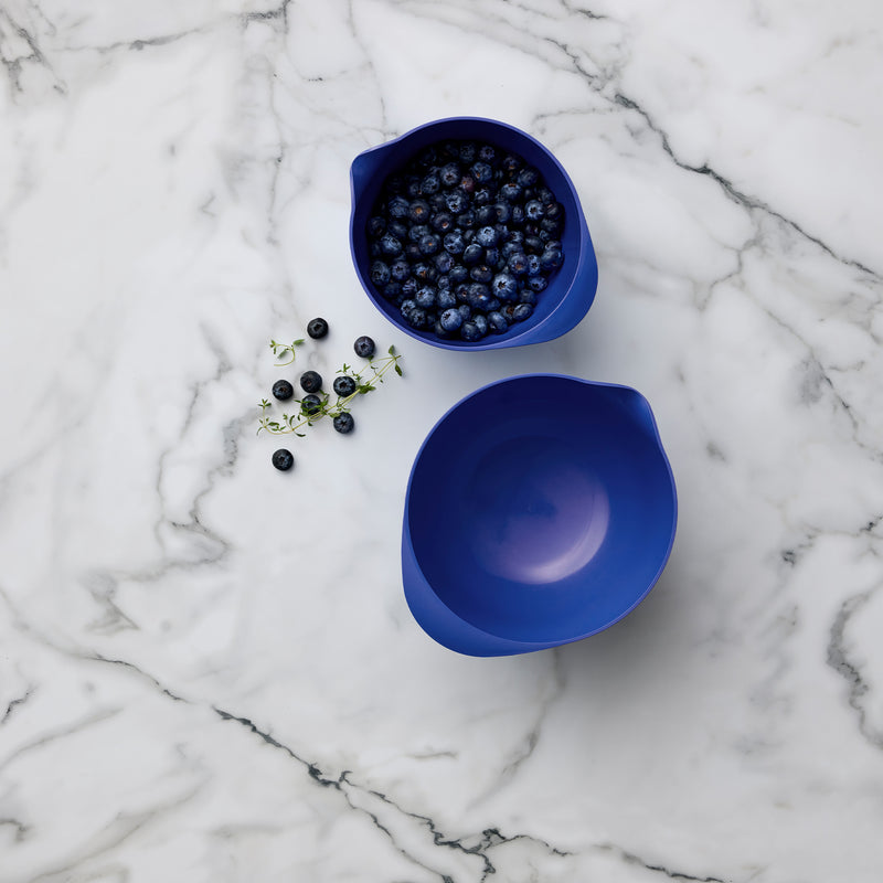Rosti - Margrethe Rührschüssel-Set | 4er Set / 1,5 l + 3,0 l / electric blue
