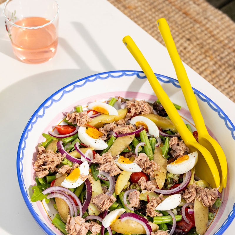 &amp;klevering - Boavista Salatschale | blau