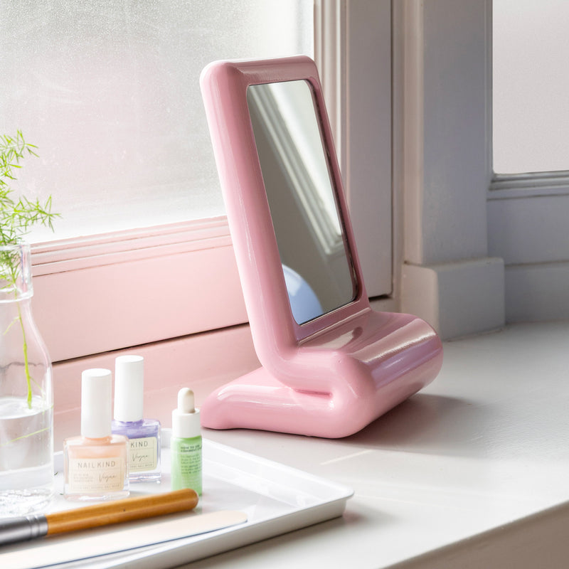 &amp;klevering - Vanity Kosmetikspiegel | rose