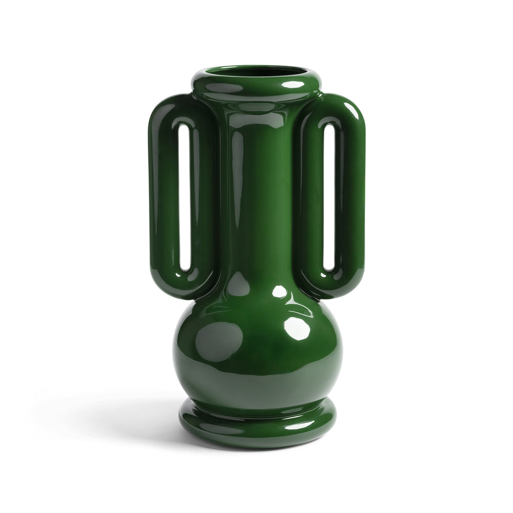 &amp;klevering - Amfora Vase | grün