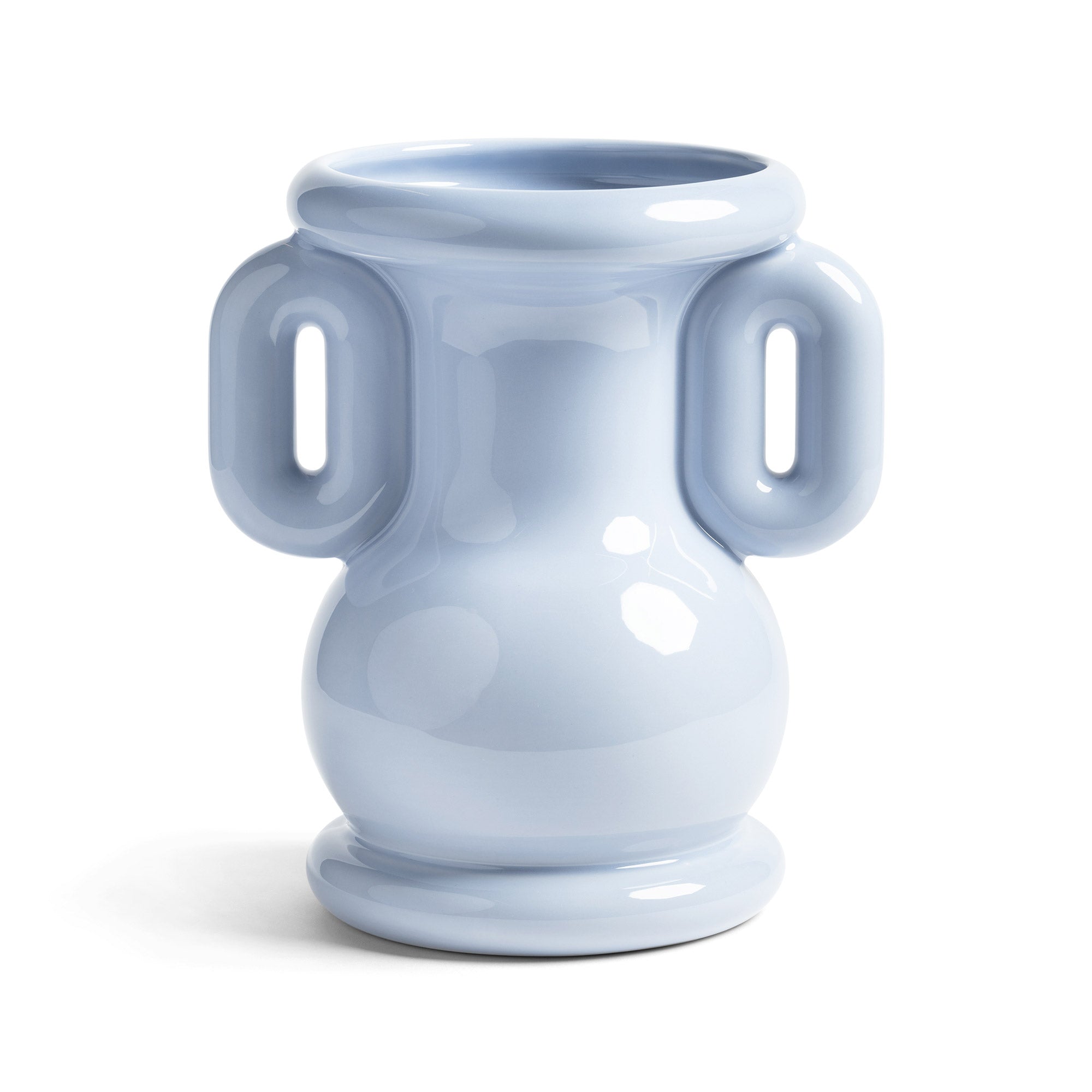 &amp;klevering - Amfora Vase | hellblau
