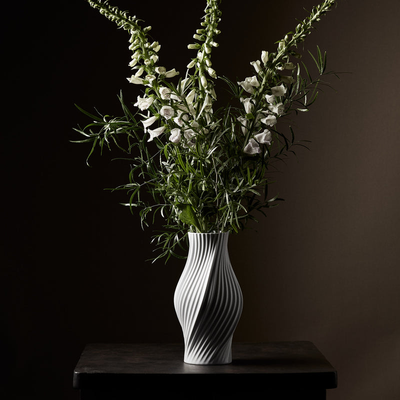 Lyngby Porcelæn - Twist Vase | H 31 cm
