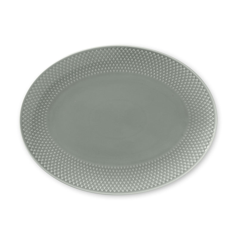 Lyngby Porcelæn - Rhombe Servierplatte