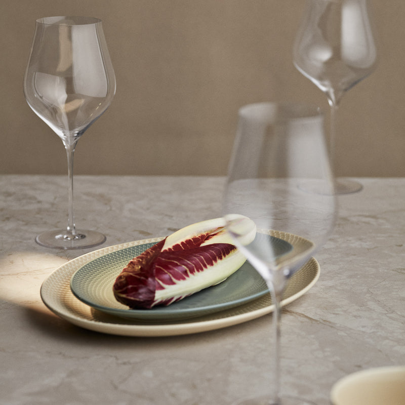 Lyngby Porcelæn - Rhombe Servierplatte