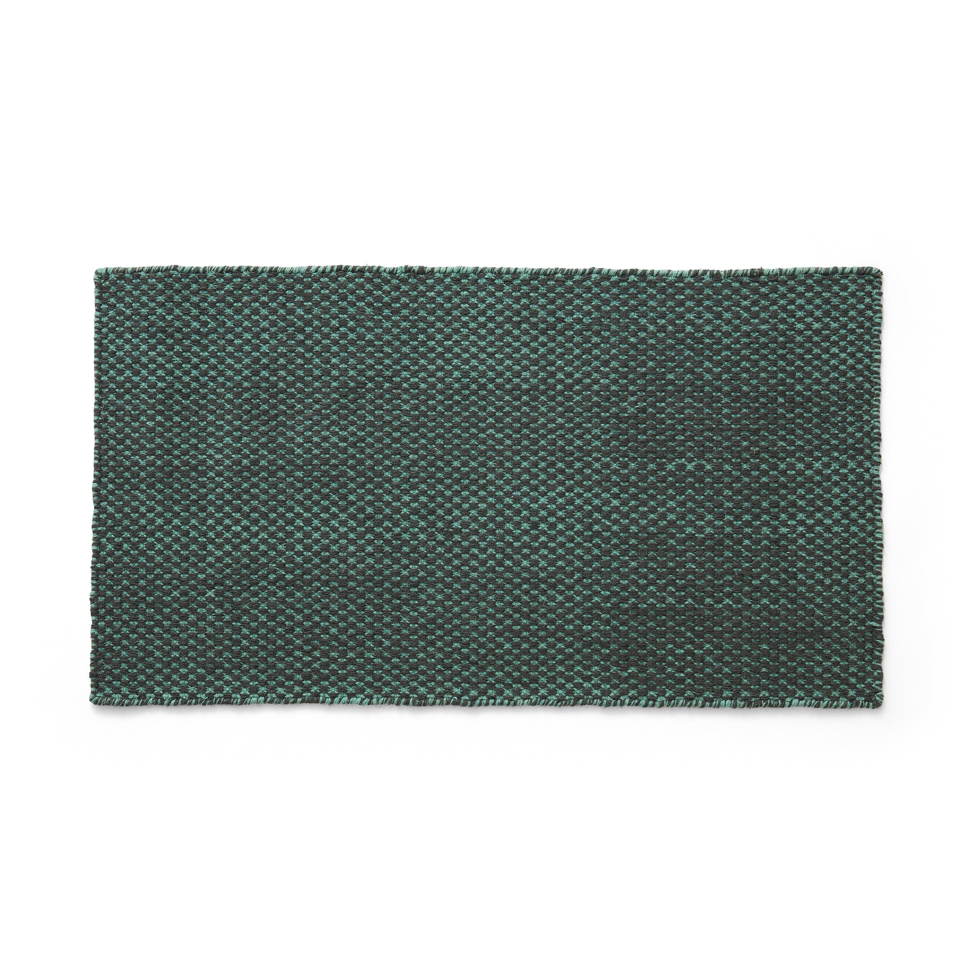 HAY - Moiré Fußmatte | emerald green