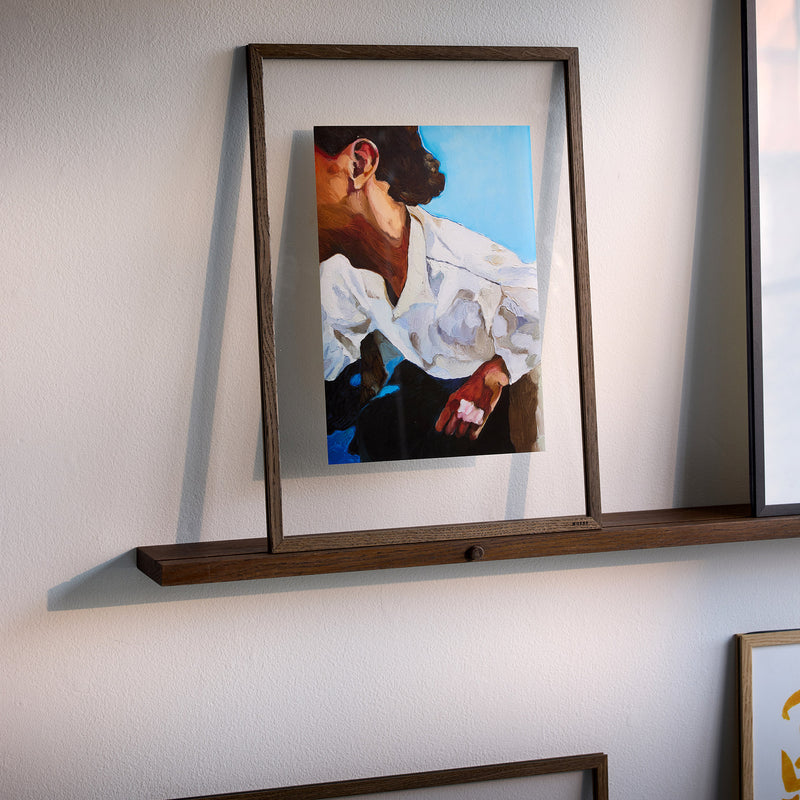 Moebe - Gallery Shelf | 115 cm / smoked oak