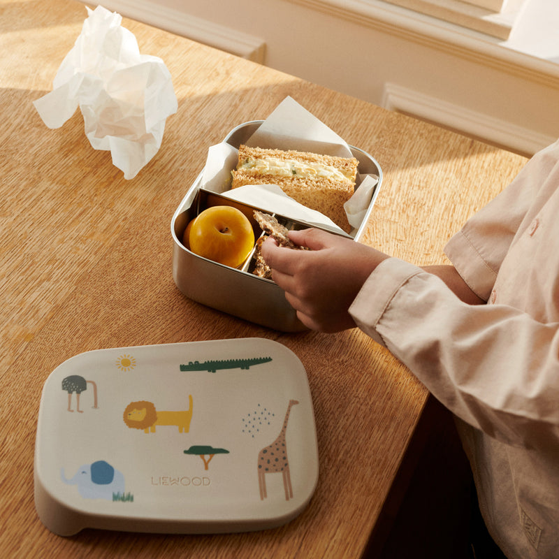 LIEWOOD - Arthur Lunchbox mit Deckel | Safari 