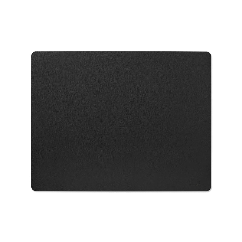 Lind DNA - Tischset Square L 35 x 45 cm | Serene schwarz