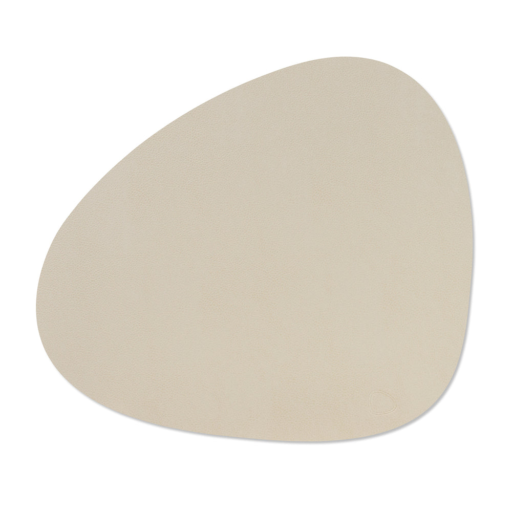 Lind DNA - Tischset Curve L | Serene / Serene creme