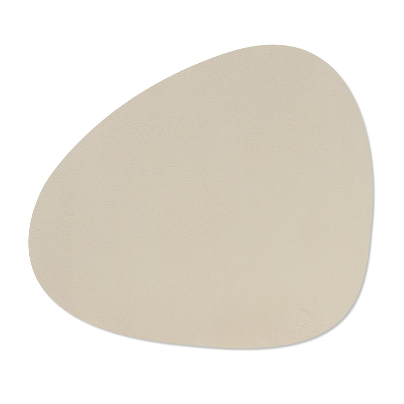 Lind DNA - Tischset Curve L | Serene / Serene creme
