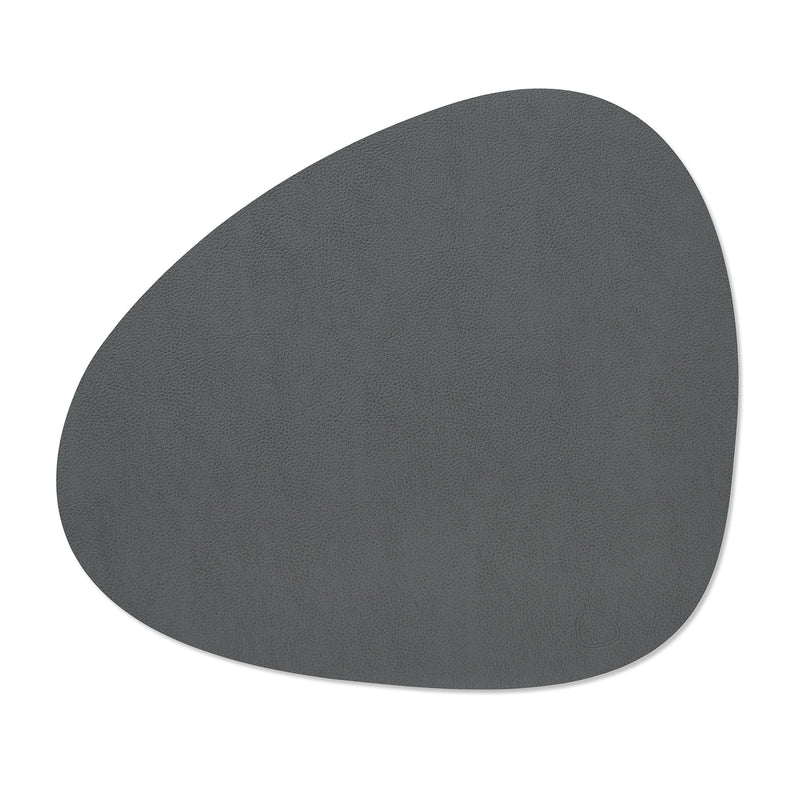 Lind DNA - Tischset Curve L | Serene / anthrazit