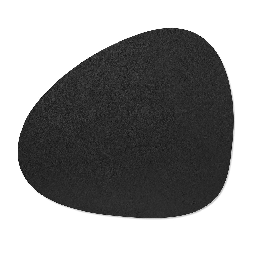 Lind DNA - Tischset Curve L | Serene / Serene schwarz