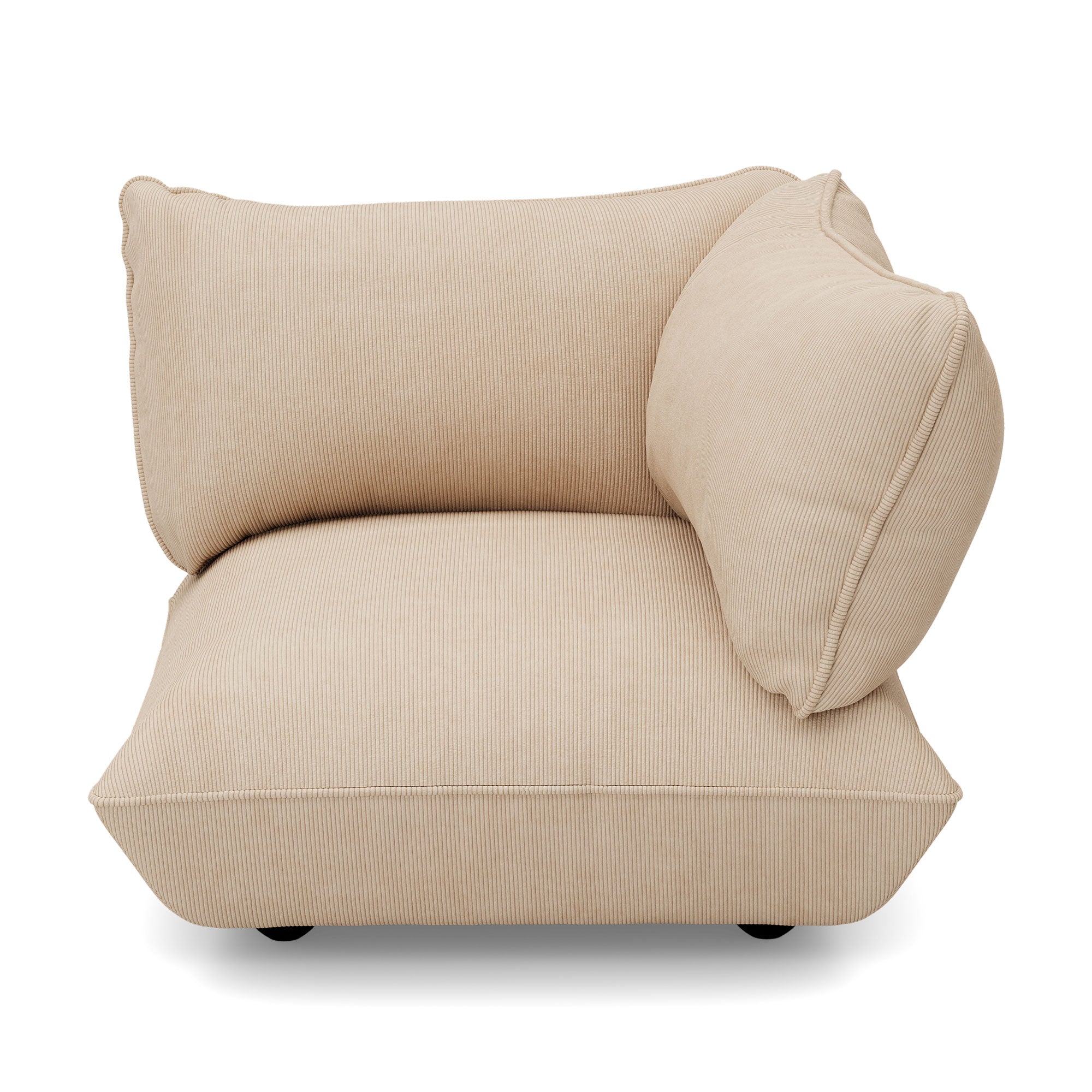 Fatboy - Sumo Eck-Modul rechts | Cord beige