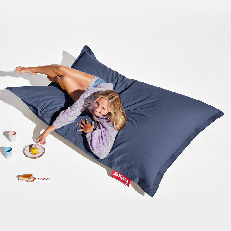 Fatboy - Sitzsack Original Canvas | crown blue