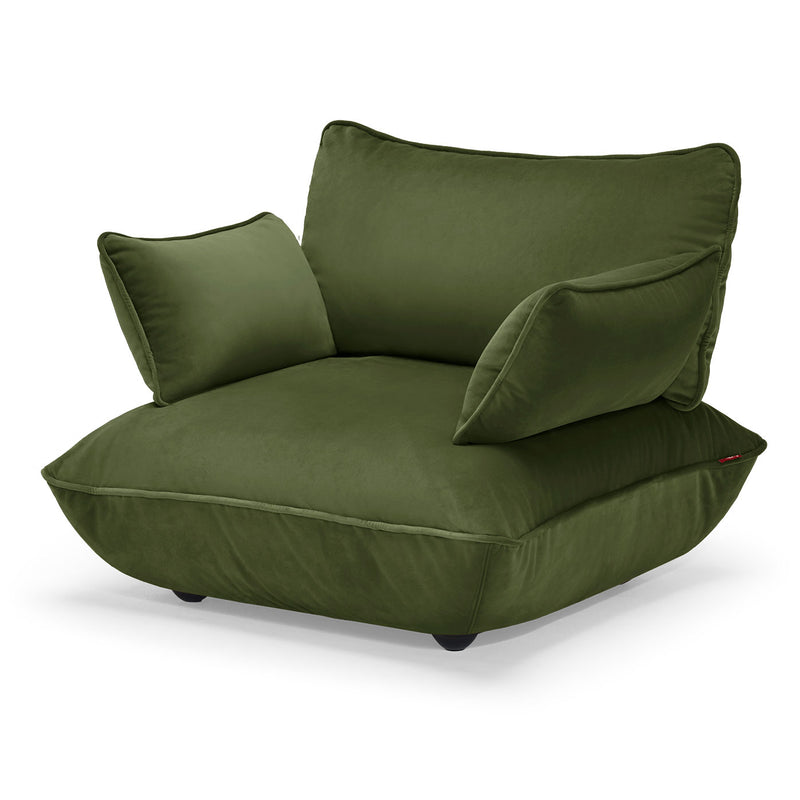Fatboy - Sumo Sessel | deep green (Samt)