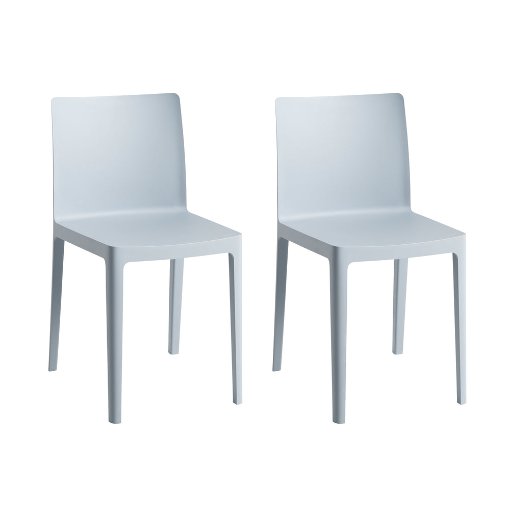 HAY - Élémentaire Chair Set | 2er-Set / graublau
