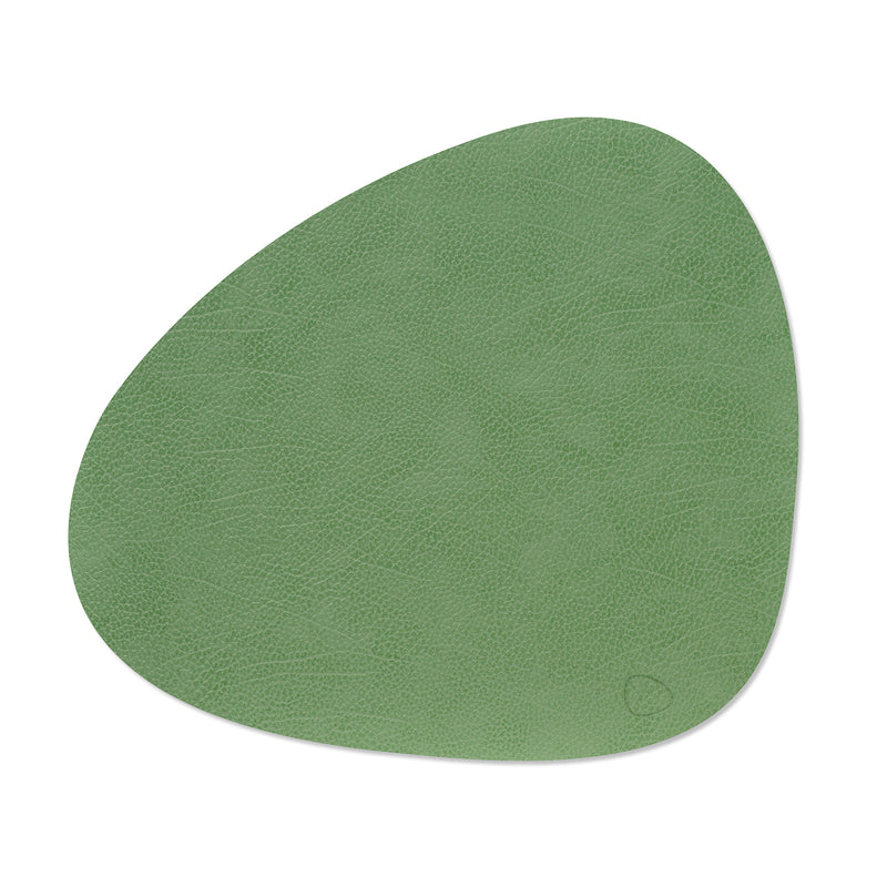 Lind DNA - Tischset Curve L | Hippo / forest green