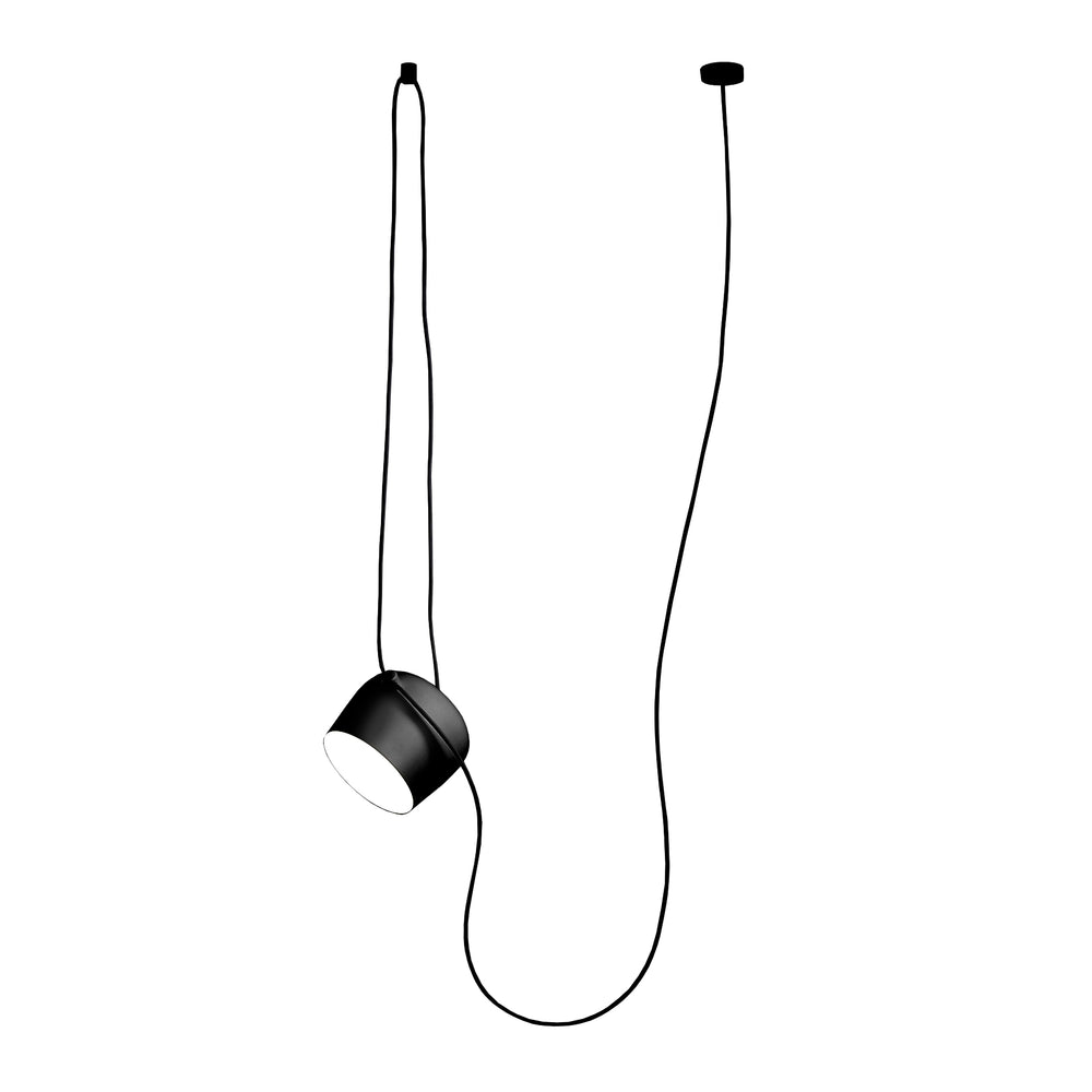 Flos - AIM Small LED-Pendelleuchte | single / schwarz