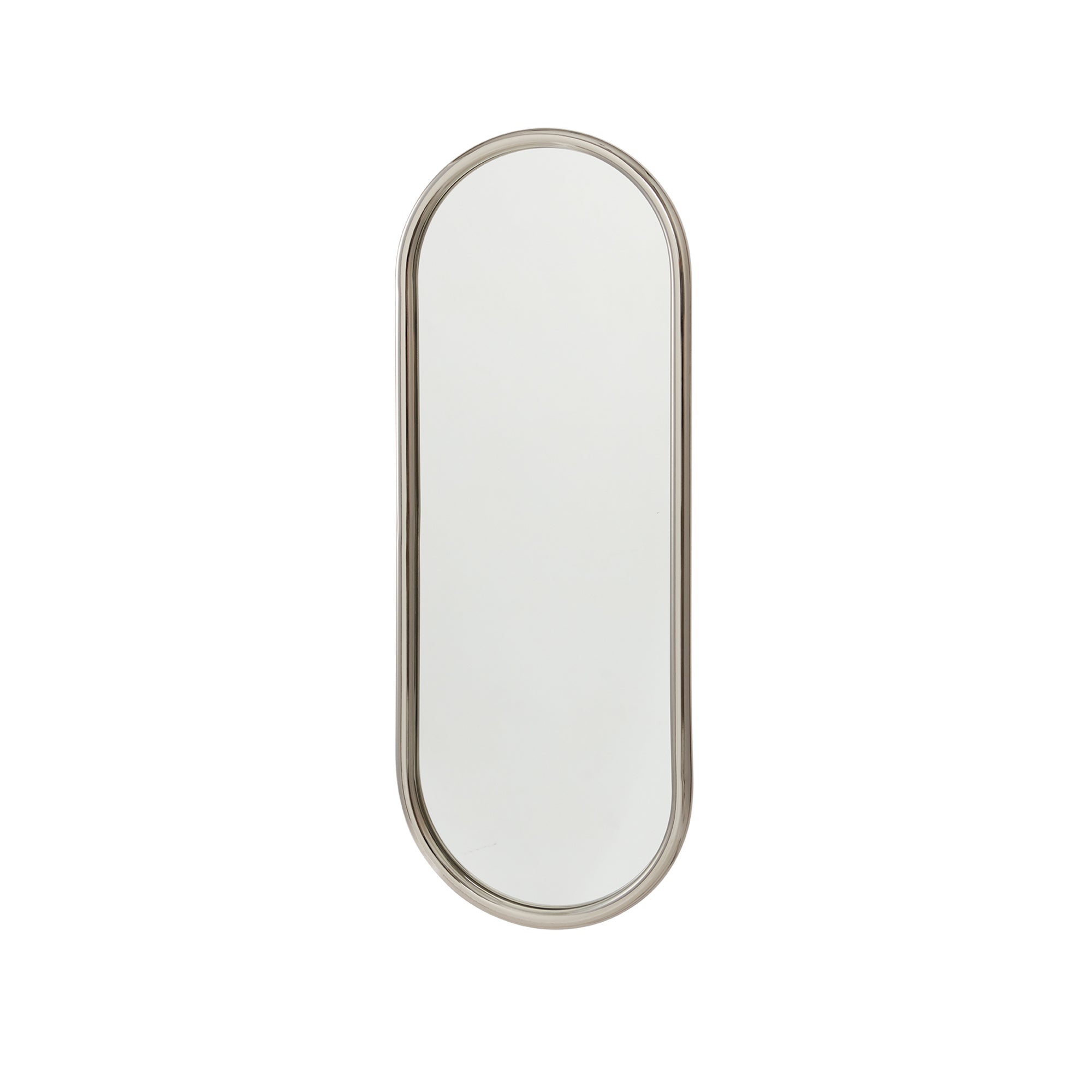 AYTM - Angui Wandspiegel oval | 29 x 78 cm / silber