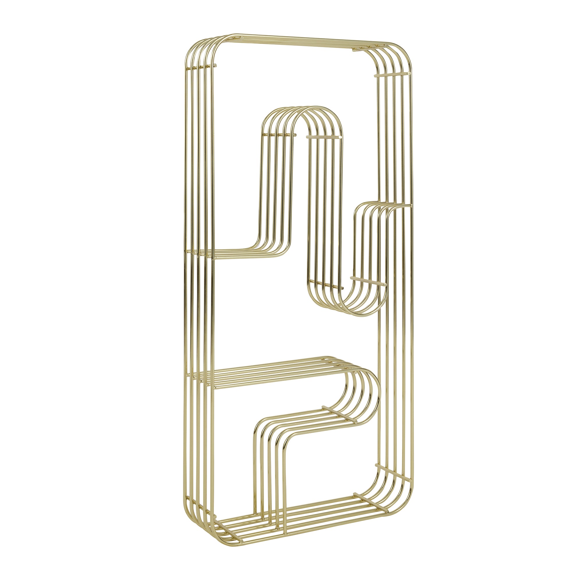 AYTM - Curva Wandregal rechteckig | gold