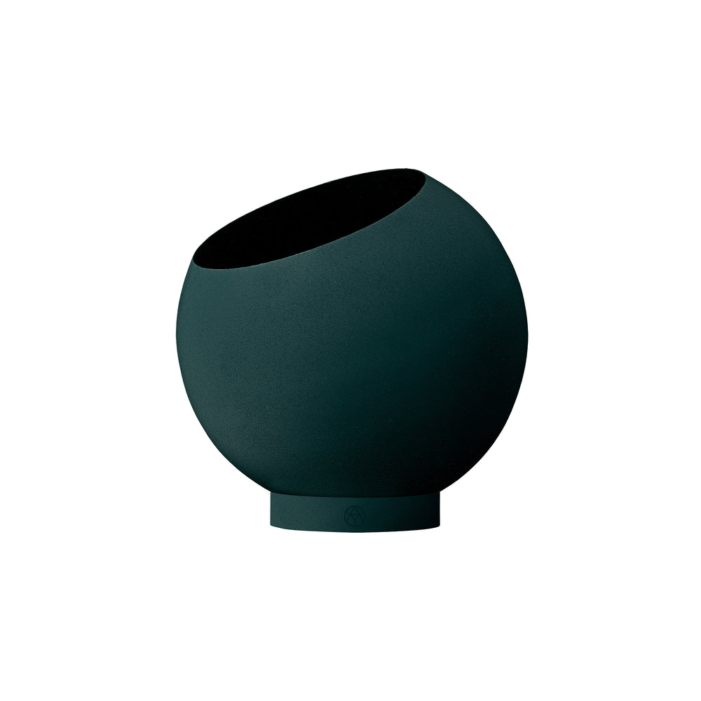 AYTM - Globe Blumentopf | Ø 21 x H 18,8 cm / forest/forest
