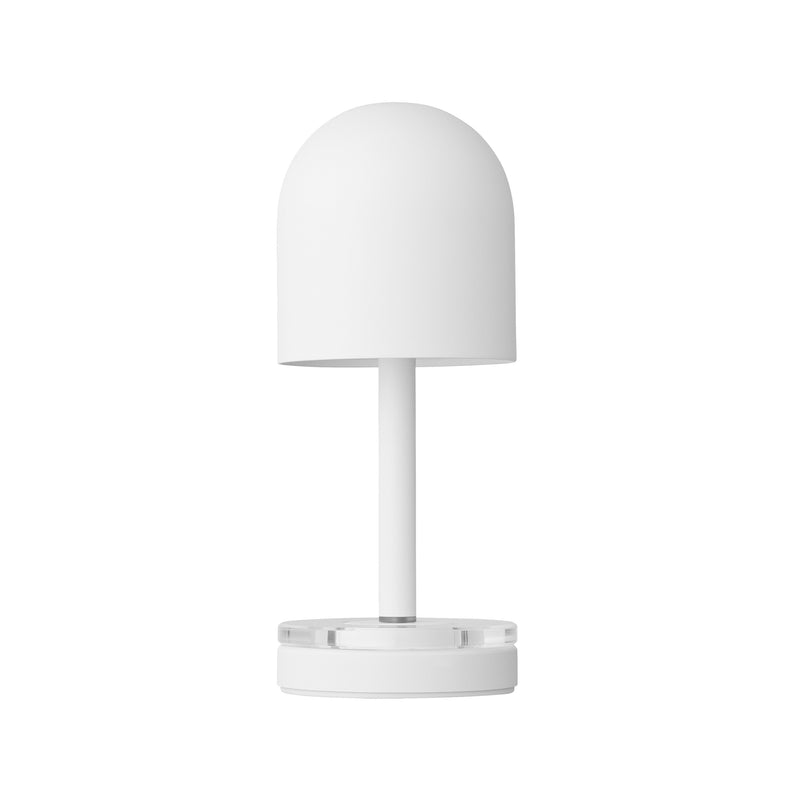 AYTM - Luceo Portable LED Akkuleuchte | Ø 9 x H 22 cm / weiß
