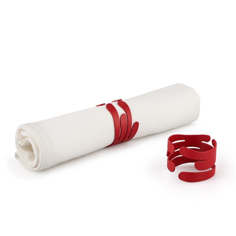 Alessi - Barkring Serviettenhalter | rot