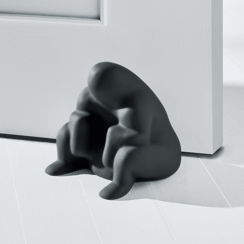 Alessi - Dédé Türstopper | schwarz