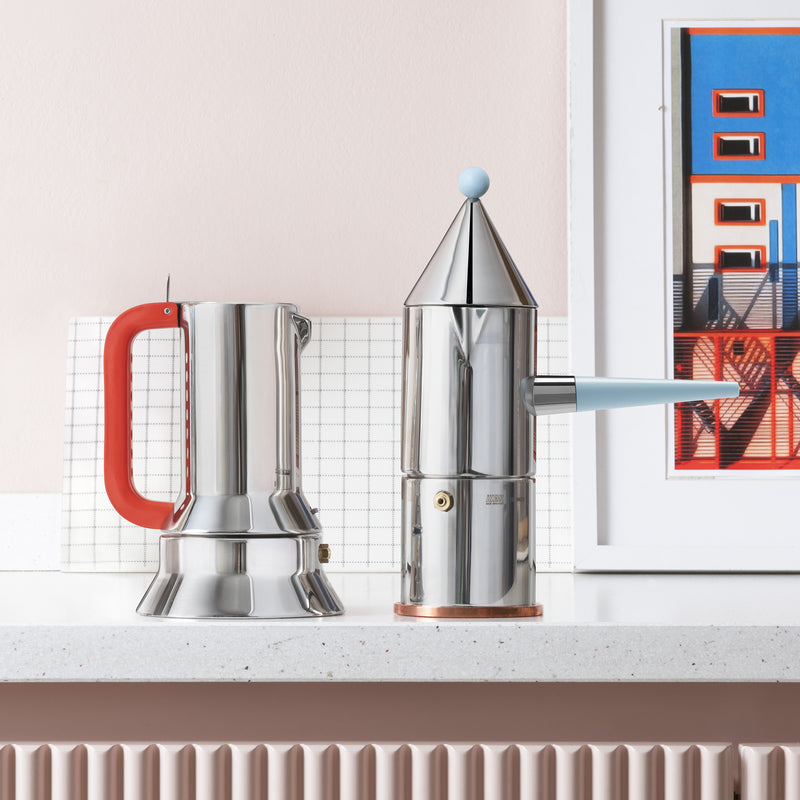 Alessi - La conica manico lungo Espressokocher