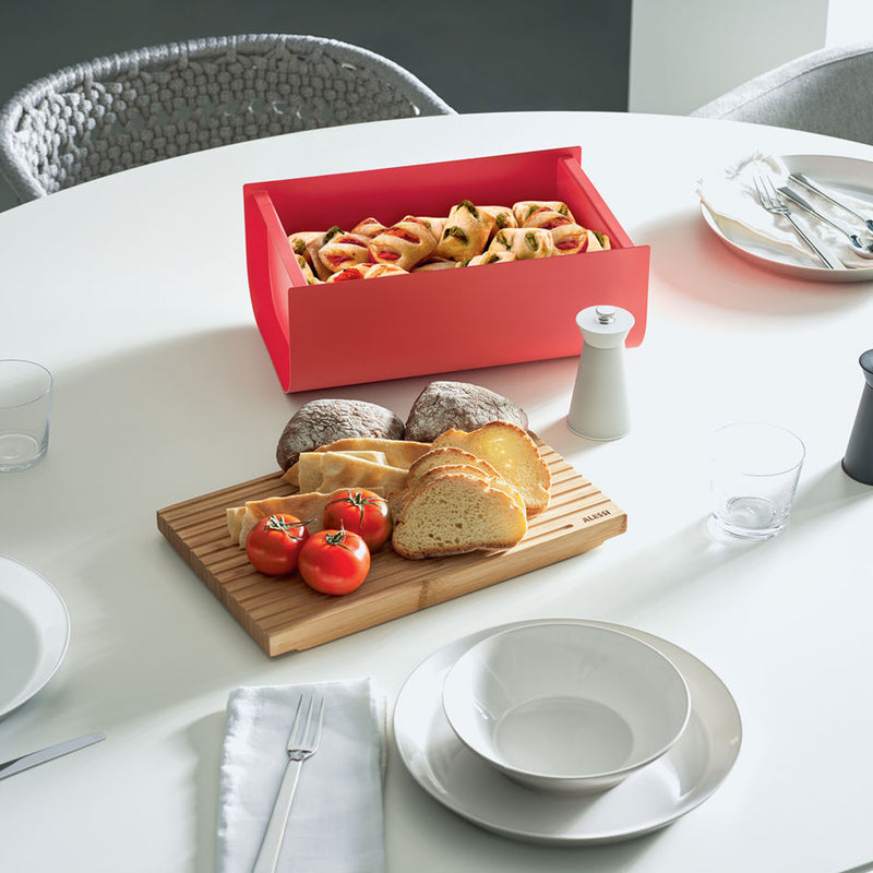 Alessi - Mattina Brotkasten mit Schneidebrett