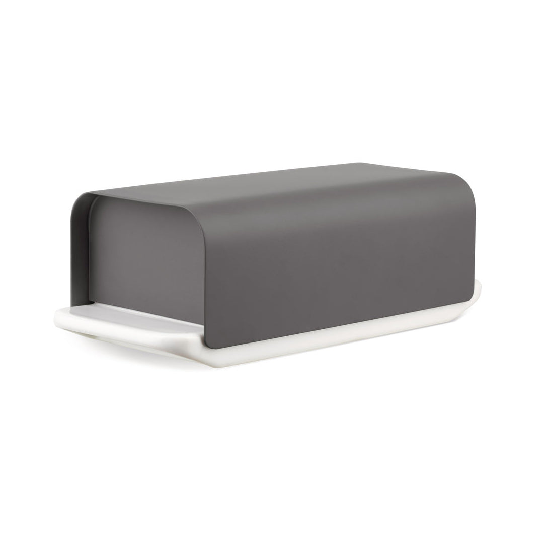 Alessi - Mattina Butterdose | dunkelgrau