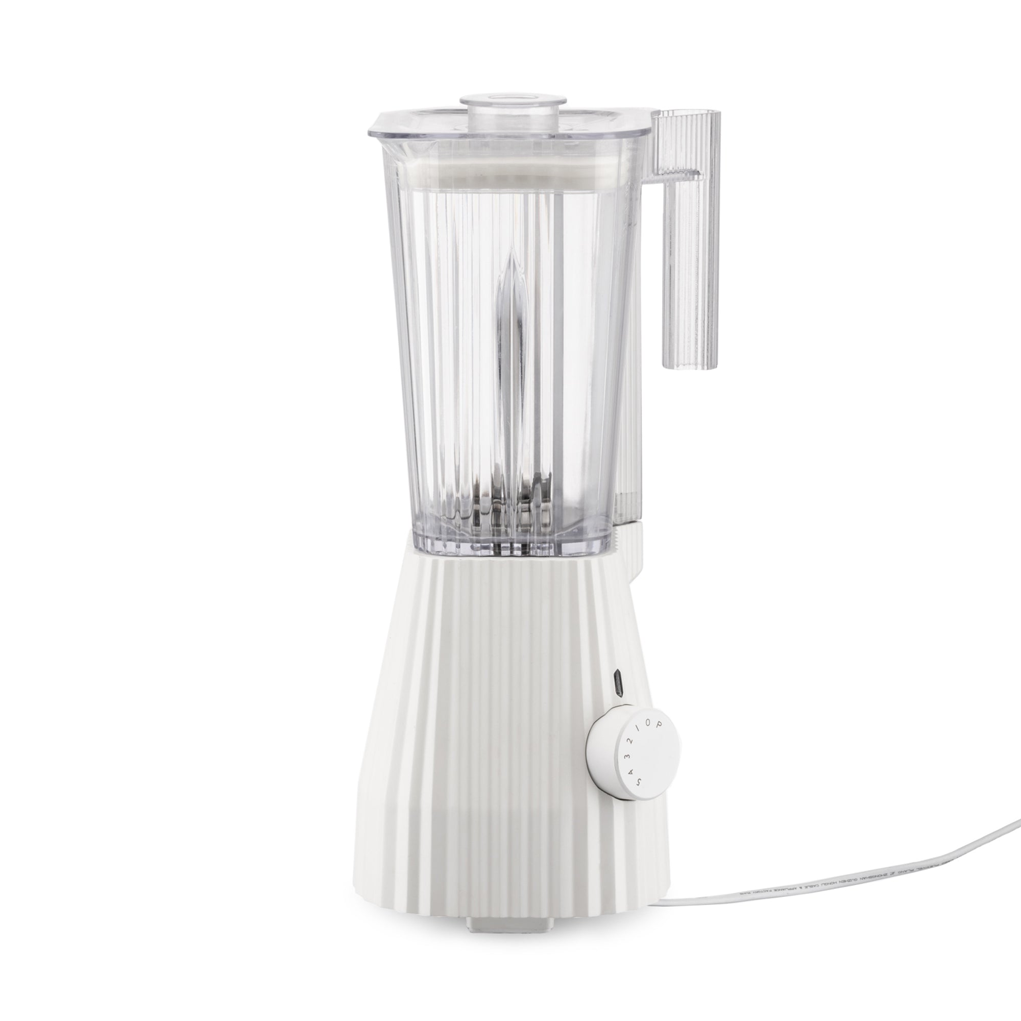 Alessi - Plissé Standmixer | weiß