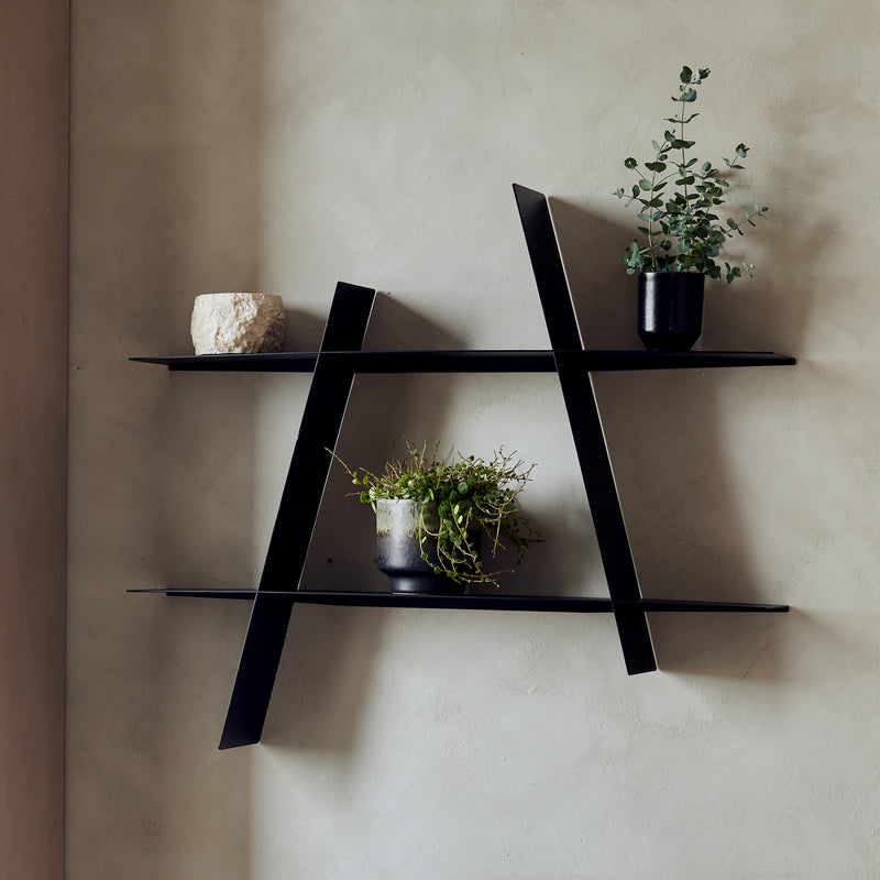 Andersen Furniture - A-Shelf | Stahl schwarz lackiert / medium