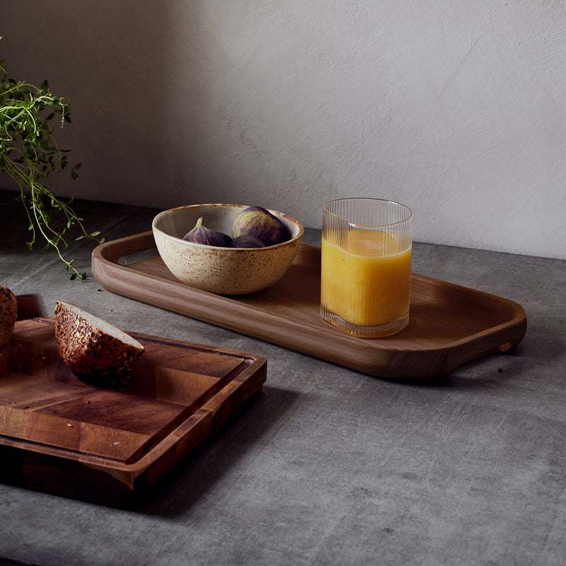 Andersen Furniture - Flection Tablett | Esche dunkel gebeizt / large