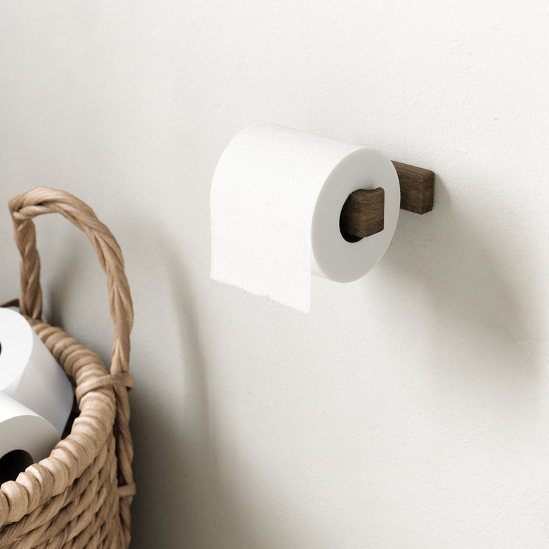 Andersen Furniture - Toilettenpapierhalter | Esche dunkel gebeizt