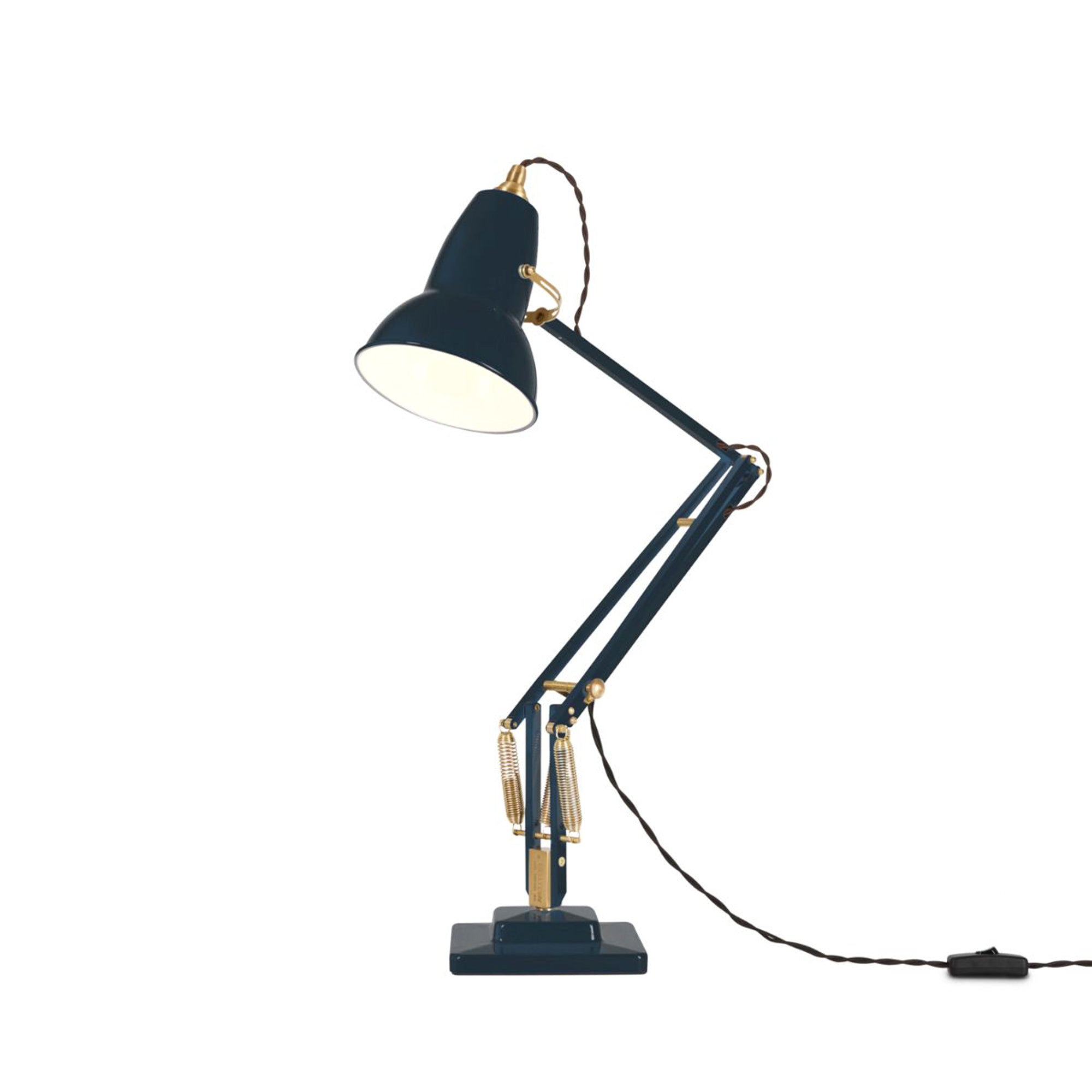 Anglepoise - Original 1227 Messing Tischleuchte | ink blue