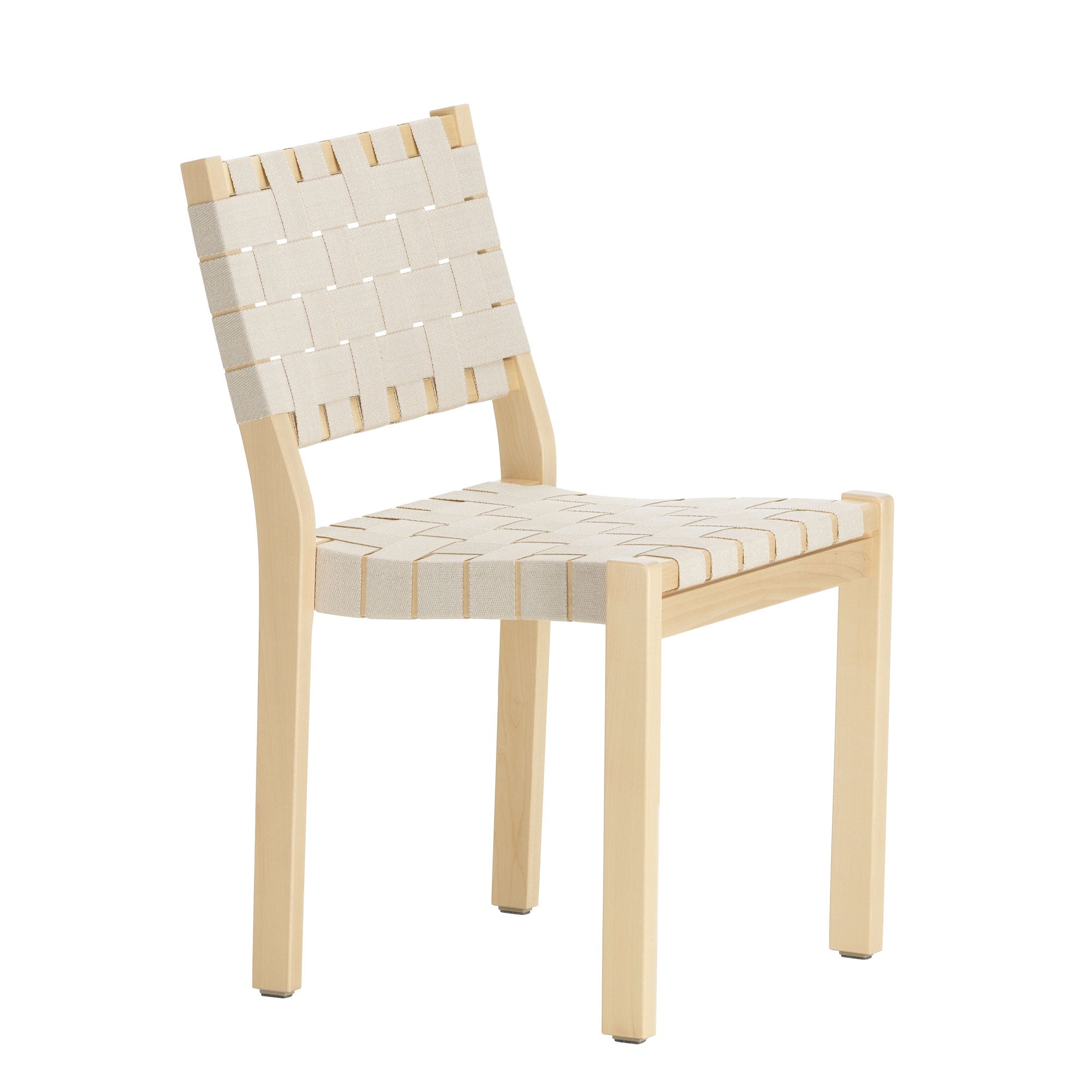 Artek - Stuhl 611 | natur-weiß gemustert