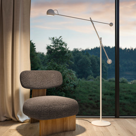 Artemide - IXA Stehleuchte LED | weißgrau