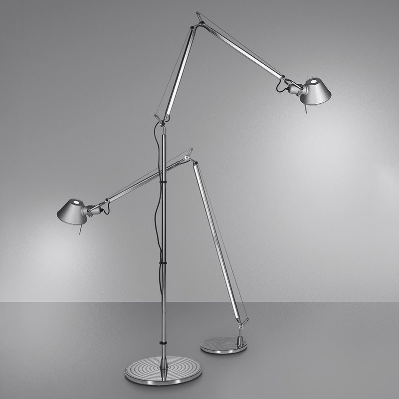 Artemide - Tolomeo Lettura Stehleuchte | ohne Base, aluminium